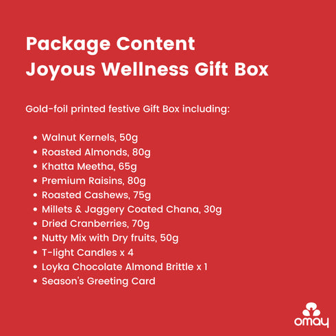 Omay Foods Joyous Wellness New Years Gift Box