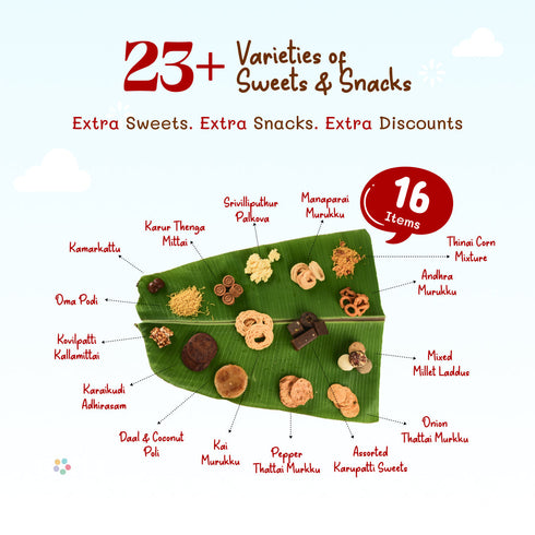 Prakruthi Jumbo Petti 23+ Items