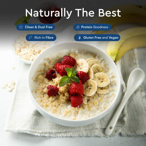 Nourish You Jumbo rolled oats | Fiber | Protein