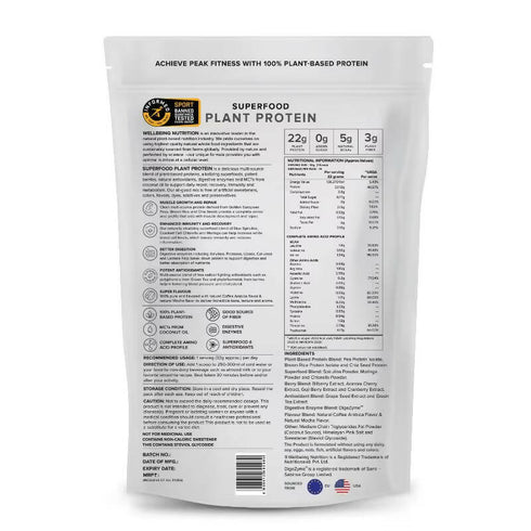 Wellbeing Nutrition Superfood Plant Protein Isolate