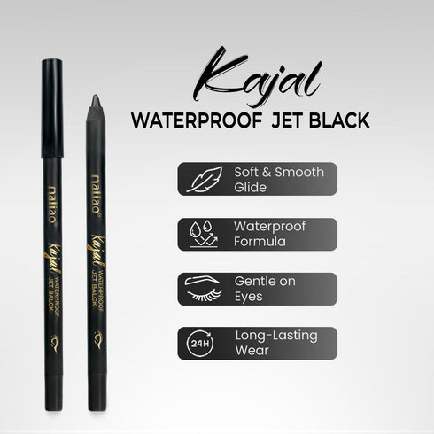 Maliao Waterproof Jet Black Kajal