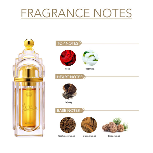 Ajmal Perfumes India KANDEEL Non-Alcoholic Attar Unisex