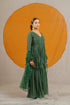 Kzari Jade Bhandhani Georgette Sharara Kurta with Dupatta