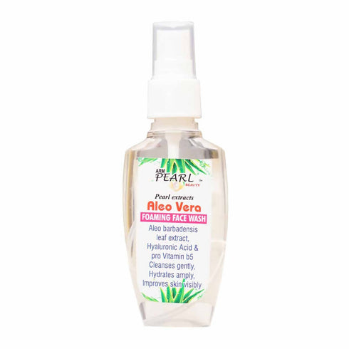 ARM Pearl Beauty Pearl Extracts Aloe Vera Foaming Face Wash