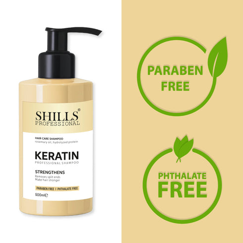 Shills Professional Keratin Professional Shampoo - 500ml