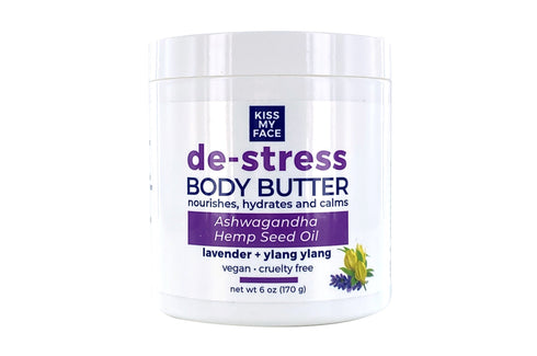 Kiss My Face De Stress Body Butter Lavender Ylang Ylang