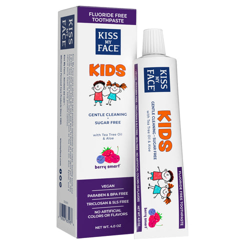 Kiss My Face Kids Berry Smart Gel Fluoride Free Toothpaste