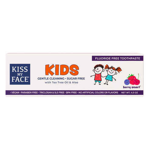 Kiss My Face Kids Berry Smart Gel Fluoride Free Toothpaste