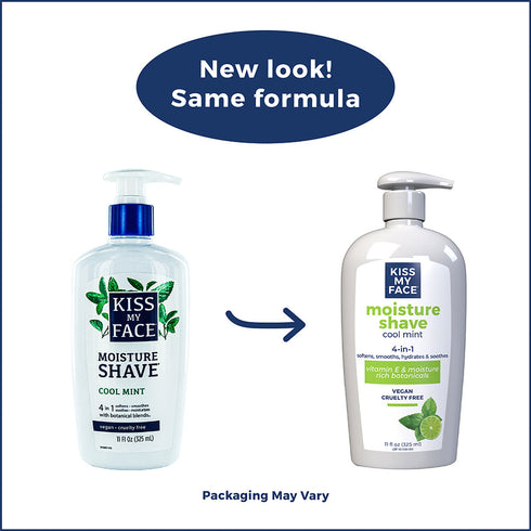 Kiss My Face Cool Mint Moisture Shave