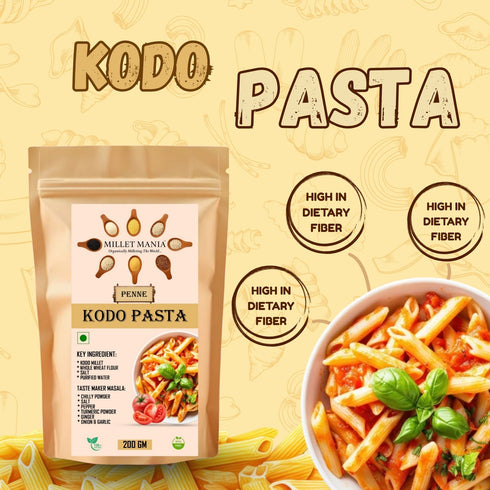 Millet Mania Kodo Penne Pasta