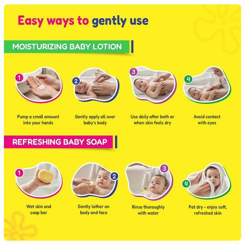 Kt Kids Soft Skin Combo Refreshing Kids Soap Moisturizing Kids Lotion