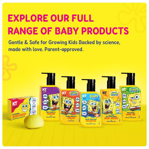 Kt Kids Gentle Body Care Combo Soft Body Wash Moisturizing Kids Lotion