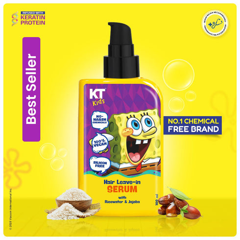 Kt Kids Hair Leave In Serum 100ml BESTSELLER