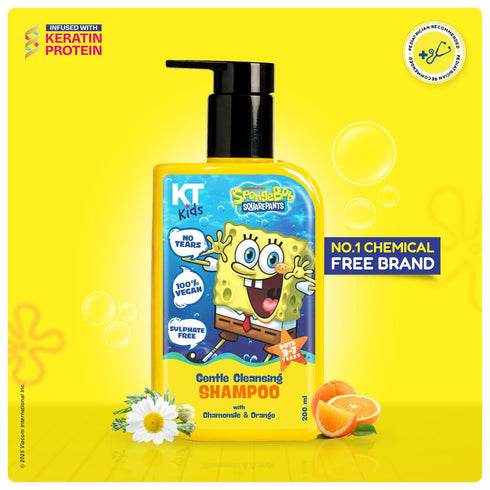 Kt Kids Gentle Cleansing Shampoo For Boys 3 7 Yrs