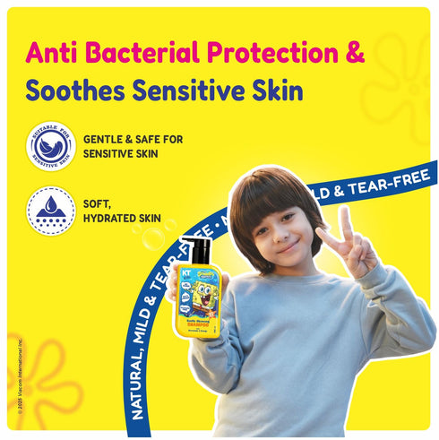 Kt Kids Gentle Cleansing Shampoo For Boys 3 7 Yrs