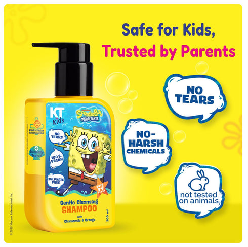 Kt Kids Gentle Cleansing Shampoo For Boys 3 7 Yrs
