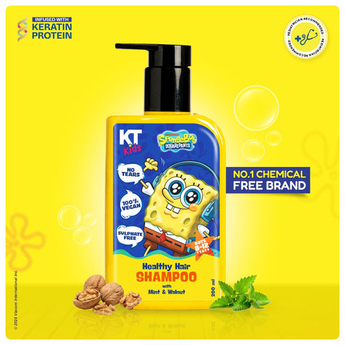 Kt Kids Healthy Hair Shampoo For Boys 8 Yrs