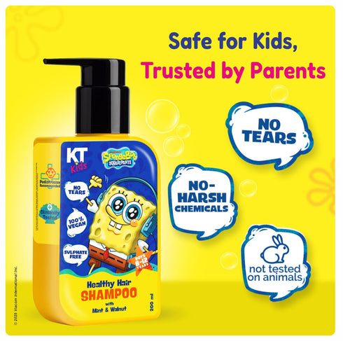 Kt Kids Healthy Hair Shampoo For Boys 8 Yrs