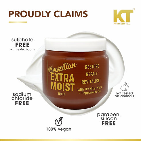 Kt Professional Brazilian Extra Moist Hair Masque