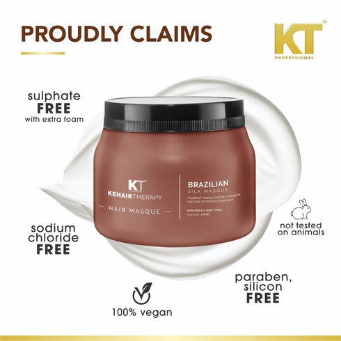 Kt Professional Brazilian Silk Hair Masque