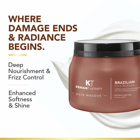 Kt Professional Brazilian Silk Hair Masque