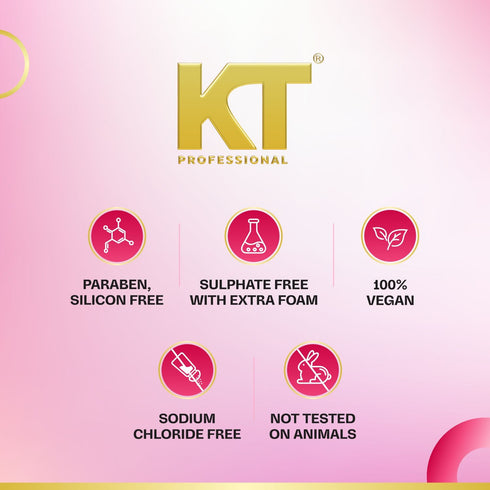 Kt Professional 6X Hair Gloss Shampoo