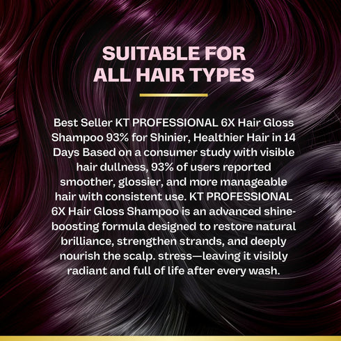 Kt Professional 6X Hair Gloss Shampoo
