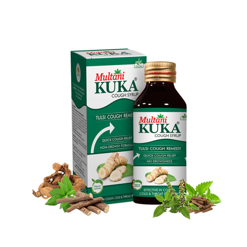 Multani Pharmaceuticals Limited Multani Tulsi Kuka Cough Syrup Relief From All Types Of Cough & Cold