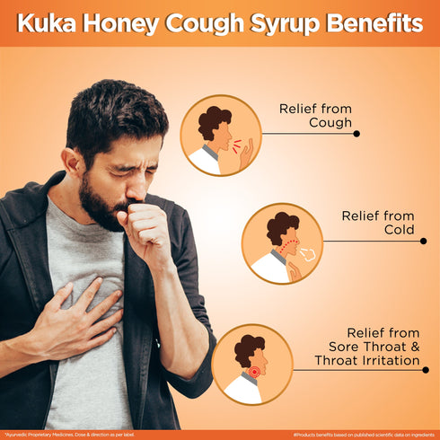 Multani Pharmaceuticals Limited Multani Kuka Honey Cough Syrup For Sore Throat & Irritating Cough