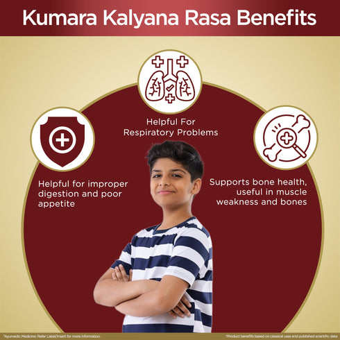 Multani Pharmaceuticals Limited Multani Kumara Kalyana Ras with Gold helps in brain development increases strength of bones