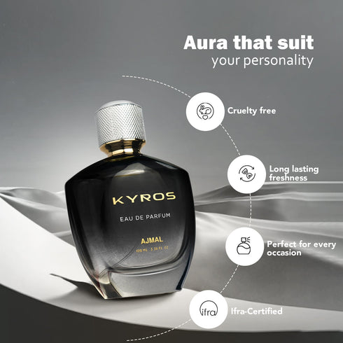 Ajmal Perfumes India KYROS Perfume for Unisex