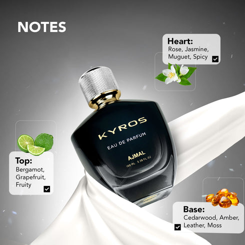 Ajmal Perfumes India KYROS Perfume for Unisex