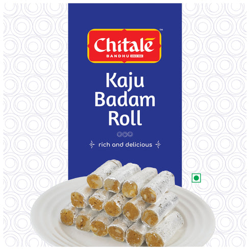 Chitale Bandhu Mithaiwale Kaju Badam Roll