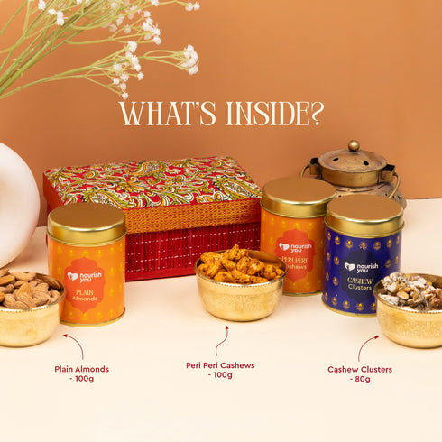 Nourish You Diwali Luxe Hamper – Kalamkari Katha Heritage Gift Box