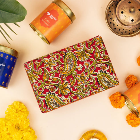 Nourish You Diwali Luxe Hamper – Kalamkari Katha Heritage Gift Box