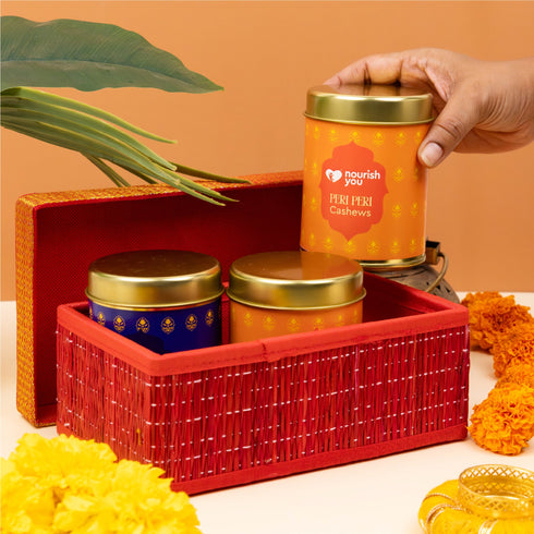 Nourish You Diwali Luxe Hamper – Kalamkari Katha Heritage Gift Box