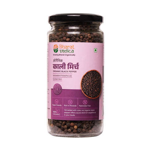 Bharat Vedica Organic Black Pepper Kali Mirch