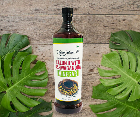 Atiya Herbs Hakim Suleman s Kalonji With Ashwagandha Vinegar