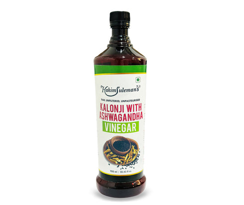 Atiya Herbs Hakim Suleman s Kalonji With Ashwagandha Vinegar