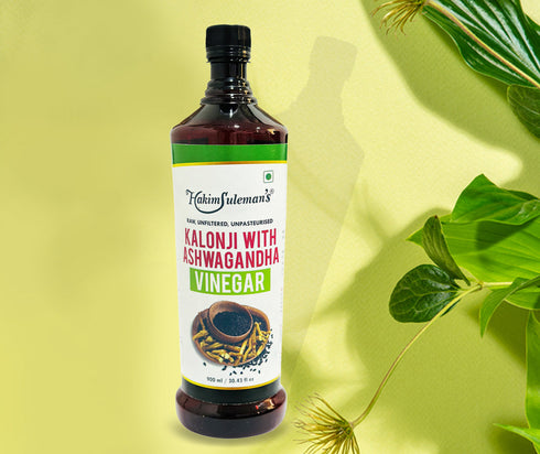 Atiya Herbs Hakim Suleman s Kalonji With Ashwagandha Vinegar