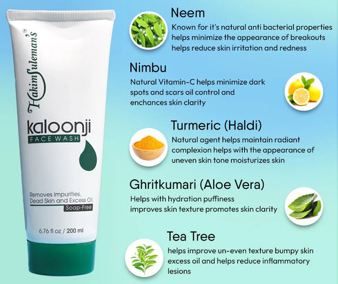 Atiya Herbs Hakim Suleman s Kalonji Facewash