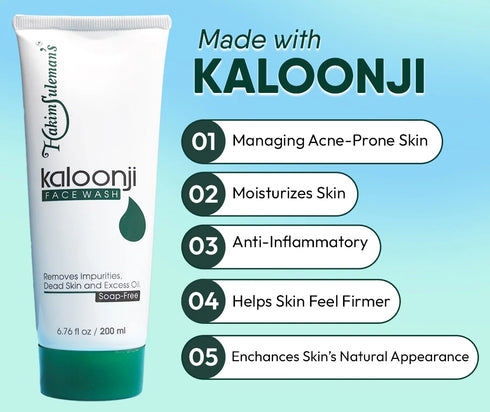 Atiya Herbs Hakim Suleman s Kalonji Facewash