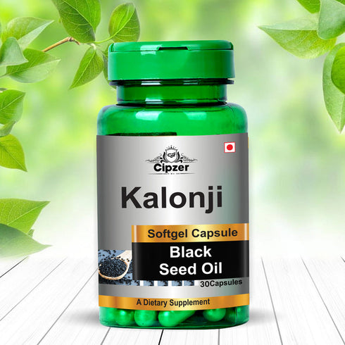 Cipzer Kalonji Oil Soft Gel Capsules