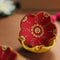 Kanti Handpainted Terracotta Diya (Set Of 4)