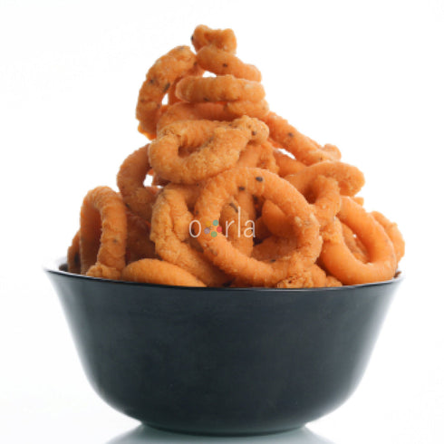 Prakruthi Karaikudi Kuthiraivali Rings Murukku