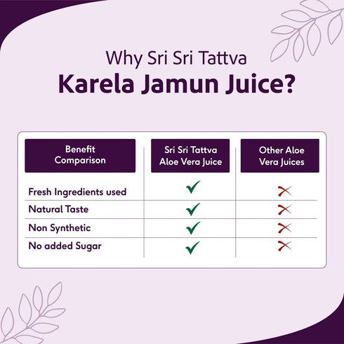 Sri Sri Tattva Karela Jamun Juice 1000ml