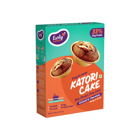 Early Foods Almond and Choco Katori Cake Mix