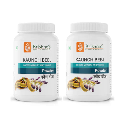 Krishna'S Herbal And Ayurveda Kaunch Beej Powder