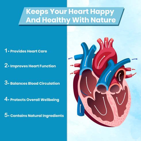 Jeena Sikho Hridyacare Tonic Ayurvedic Heart and Circulation Support
