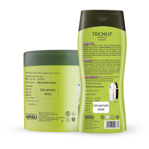 Vasuestore Trichup Keratin Hair Shampoo & Mask Combo